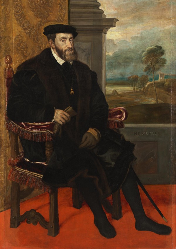 Painting of Emperor Charles V