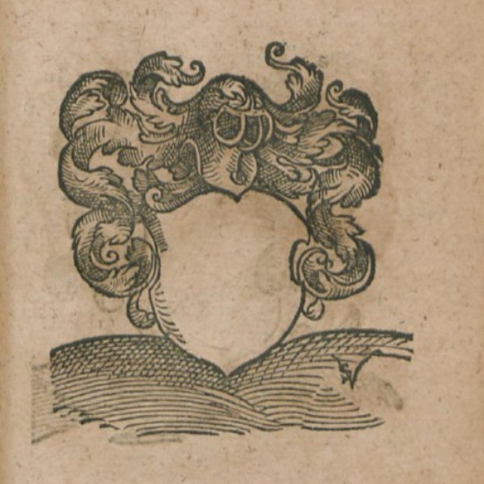 A blank escutcheon in Wintzenberger’s itinerary.