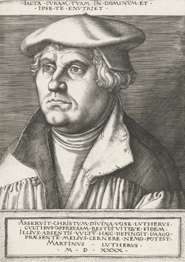 Portrait of Martin Luther