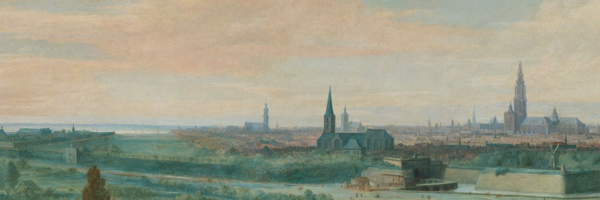 Antwerp from the East in 1636