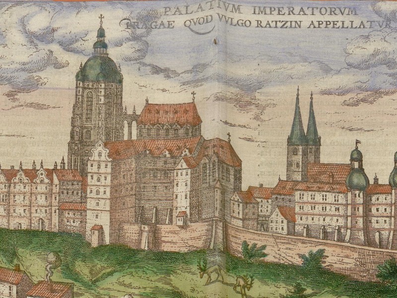 Prague Castle in the late sixteenth century